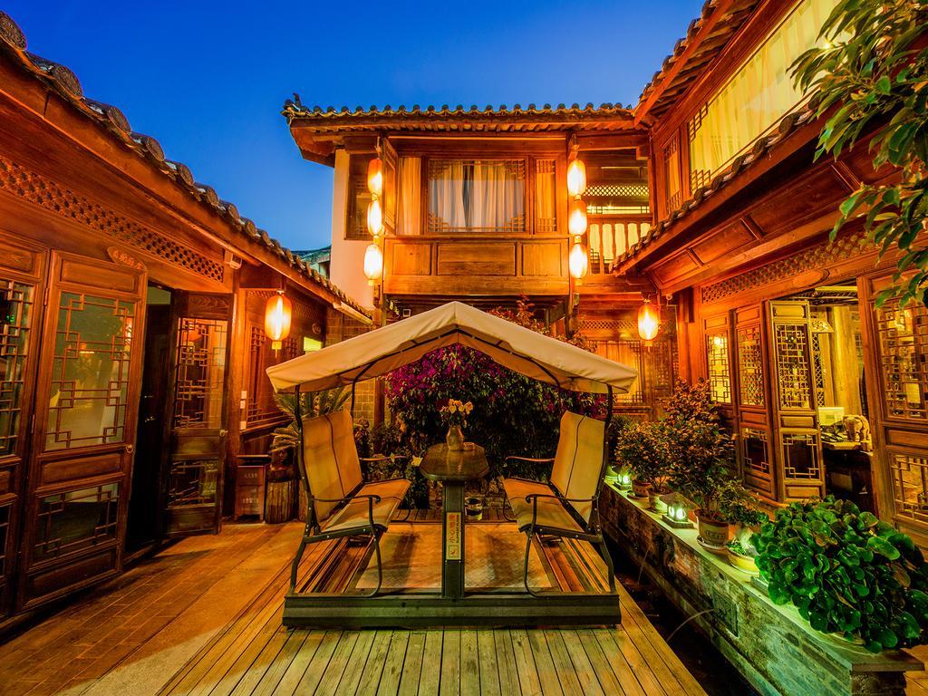 ליג'יאנג Old Tree Boutique Guesthouse מראה חיצוני תמונה