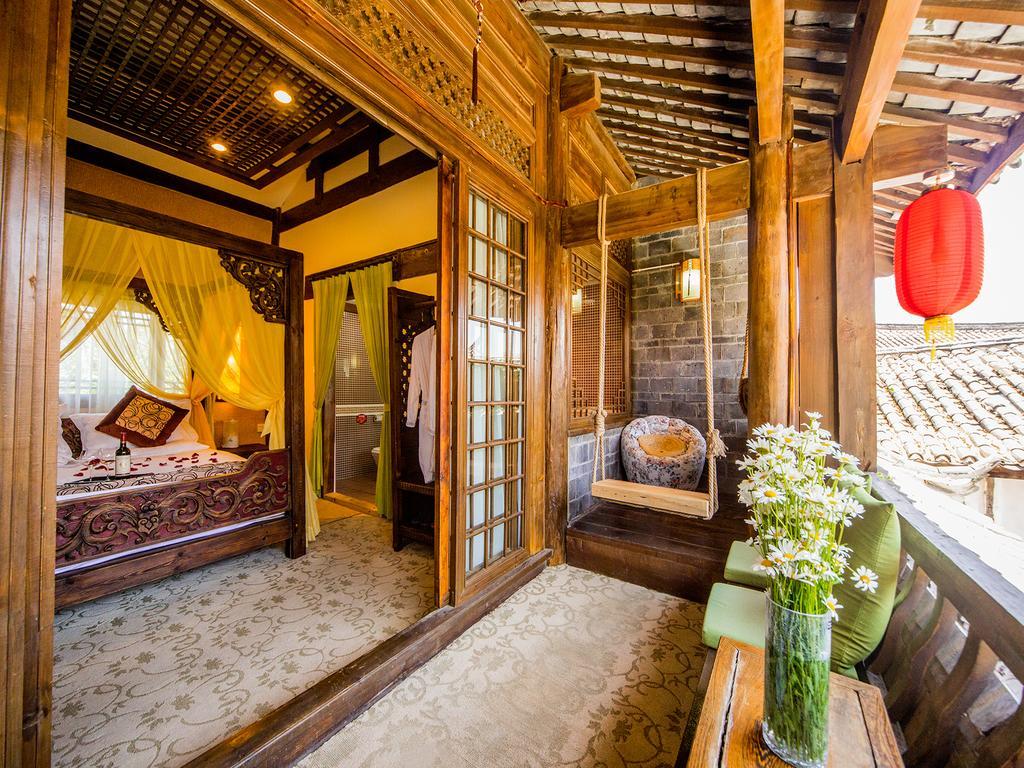 ליג'יאנג Old Tree Boutique Guesthouse מראה חיצוני תמונה